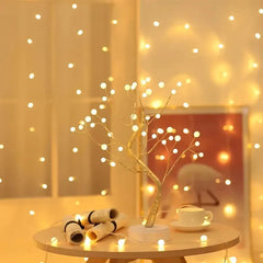 36 LED Pearl Tree Lamp for Tabletop Home and Bedroom Decoration