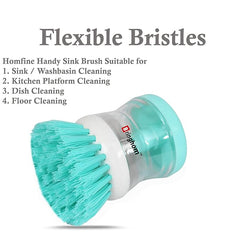 Dish Wash Brush | Dishwasher Cleaning Palm Brush 1