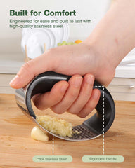 Garlic Crusher Stainless Steel