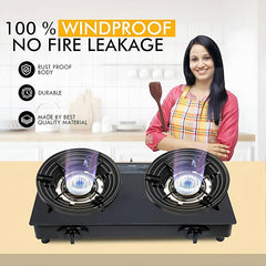 Gas Stove Saver । Black । 1 Pair