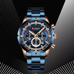 CURREN 8355 Men's Stainless Steel Watch