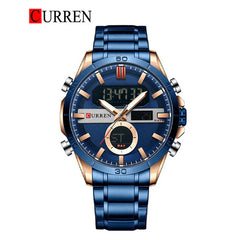 CURREN 8384 Men's Stainless Steel Watch