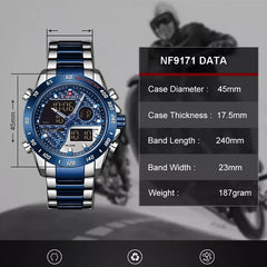 NAVIFORCE Luxury Brand Men's Wrist Watch