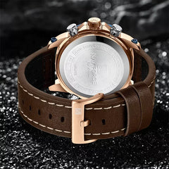 NAVIFORCE Luxury Men Wrist Watch Double Display
