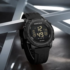 Naviforce 7104 Digital Fashion Watch - Black
