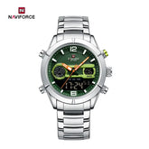 Naviforce NF9232 Dual Display Muti-functhion Sport Outdoor Original Design Watch for Men