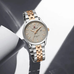 NF9255 Waterproof Stainless Steel Men's Watch