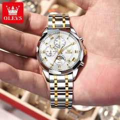 OLEVS 3675 Mens Luxury Quartz Watch