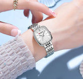 CURREN 9093 Fashion Quartz Women Watch - Silver White