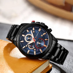 CURREN 8275 Men's Stainless Steel Watch