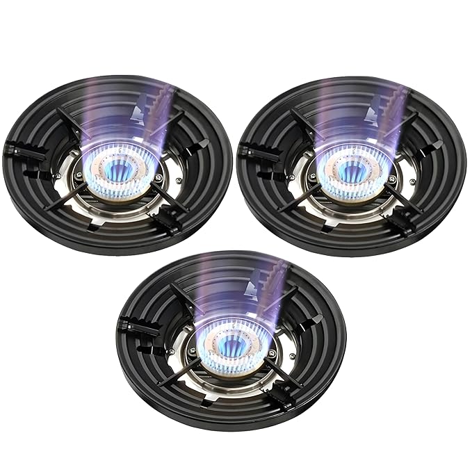 Gas Stove Saver । Black । 1 Pair