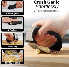 Garlic Crusher Stainless Steel