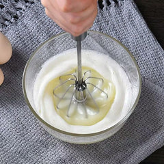 Egg/Coffee Hand Mixer (Stainless Steel)