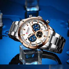 CURREN 8355 Men's Stainless Steel Watch