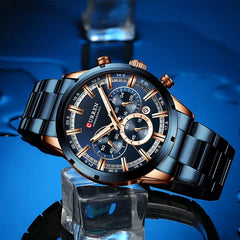 CURREN 8355 Men's Stainless Steel Watch