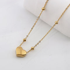 Stainless Steel Heart Necklace