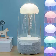 Floating Jellyfish Bluetooth Speaker with RGB Lamp
