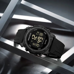 Naviforce 7104 Digital Fashion Watch - Black