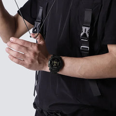 Naviforce 7104 Digital Fashion Watch - Black