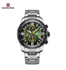 NF8020S Stainless Steel Quartz Watch