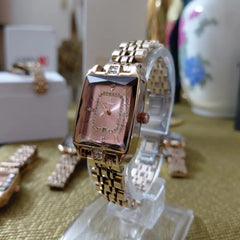 POEDAGAR 785 Luxury Women Quartz Watch - Pink