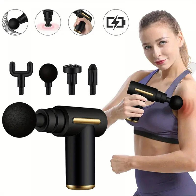 Massage Gun Deep Tissue, Percussion Back Massager Gun for Athletes Muscle