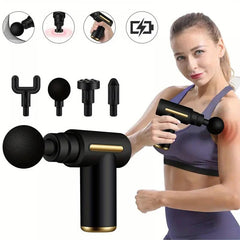 Massage Gun Deep Tissue, Percussion Back Massager Gun for Athletes Muscle