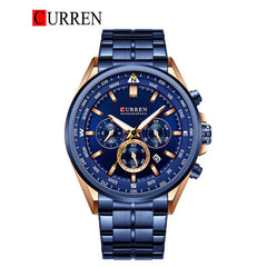 CURREN 8399 Men's Stainless Steel Watch